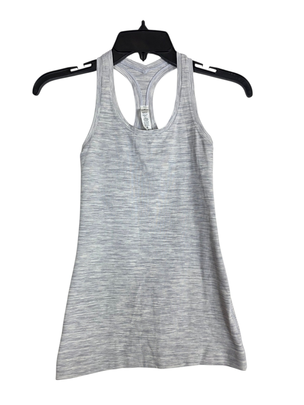 lululemon athletica Light Gray Space-Dye Racerback Tank